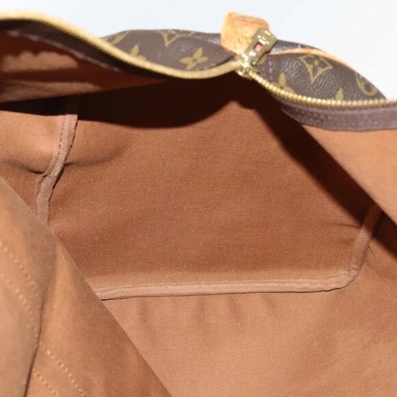 LOUIS VUITTON Monogram Keepall 55 Boston Bag LV Auth - Picture 14 of 16